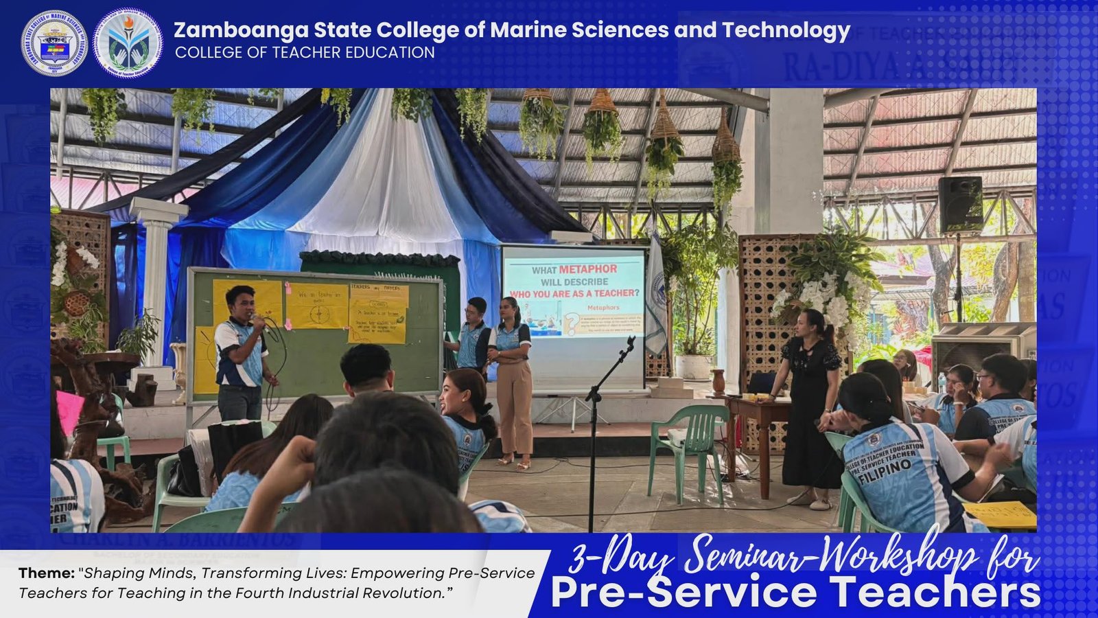 3-day Seminar-Workshop for Pre-Service Teachers
